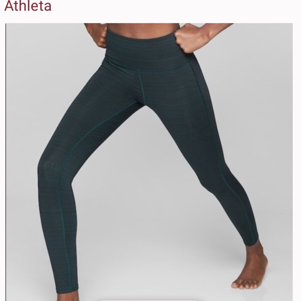 Athleta High Waisted Run Sport Active Leggings S - Picture 1 of 7